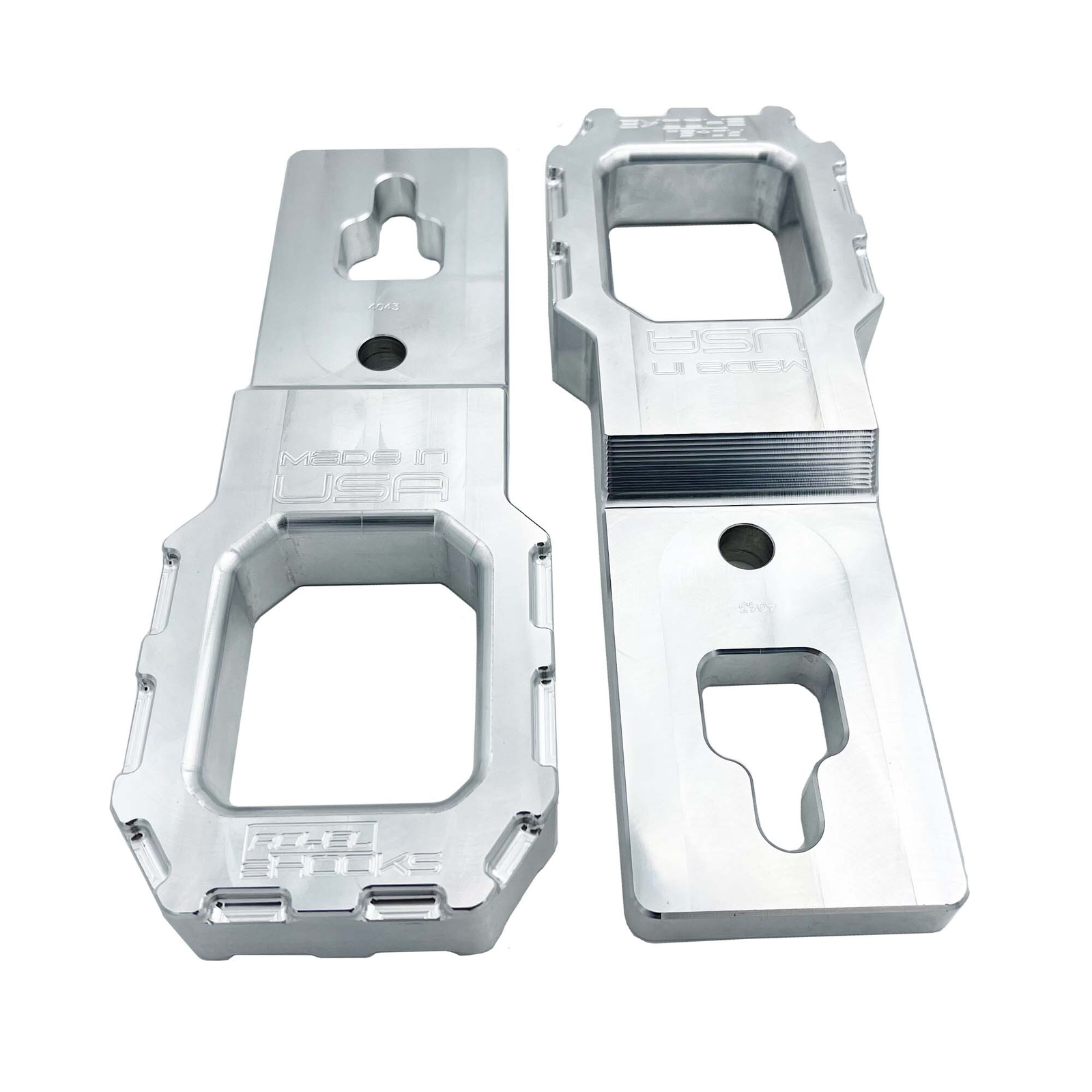 Enhanced Tow Hook - BILLET (Royal Hooks) RAW fits Ford F-150 - RAPTOR 09+