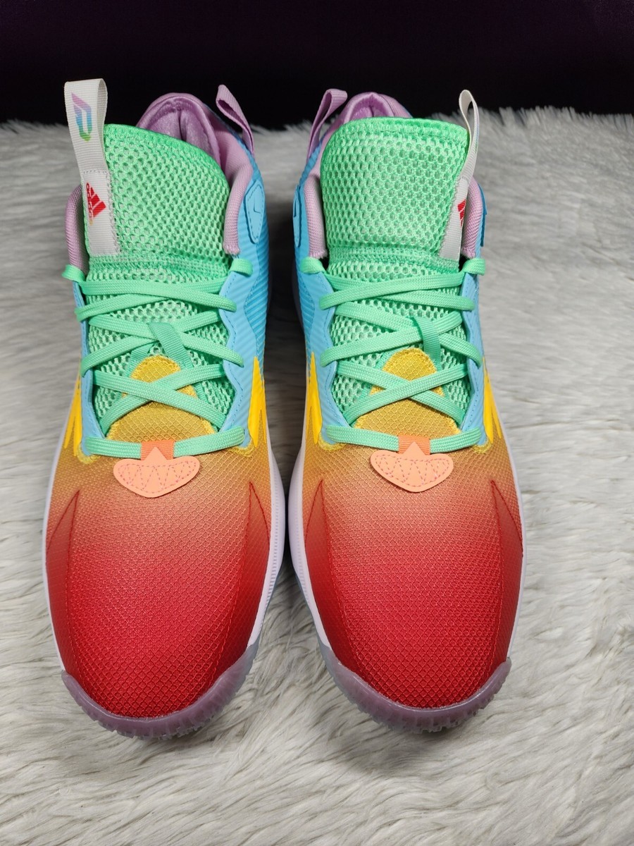 Size 13 - adidas Dame 8 Rainbow for sale online | eBay
