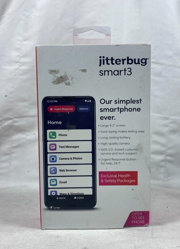 Jitterbug Smart 3 Smartphone for Seniors - Black - Picture 21 of 22