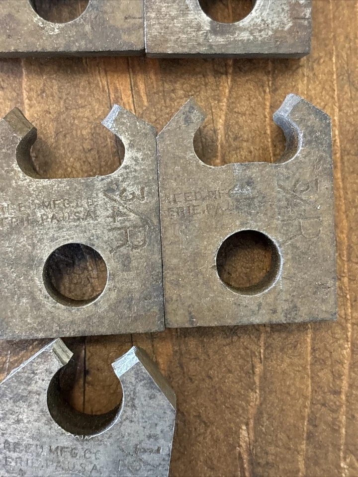 Reed MfgSegmental Dies / Teeth Threaders 1" - 3/4” - 1/2” - 3/8” - Image 4 of 4