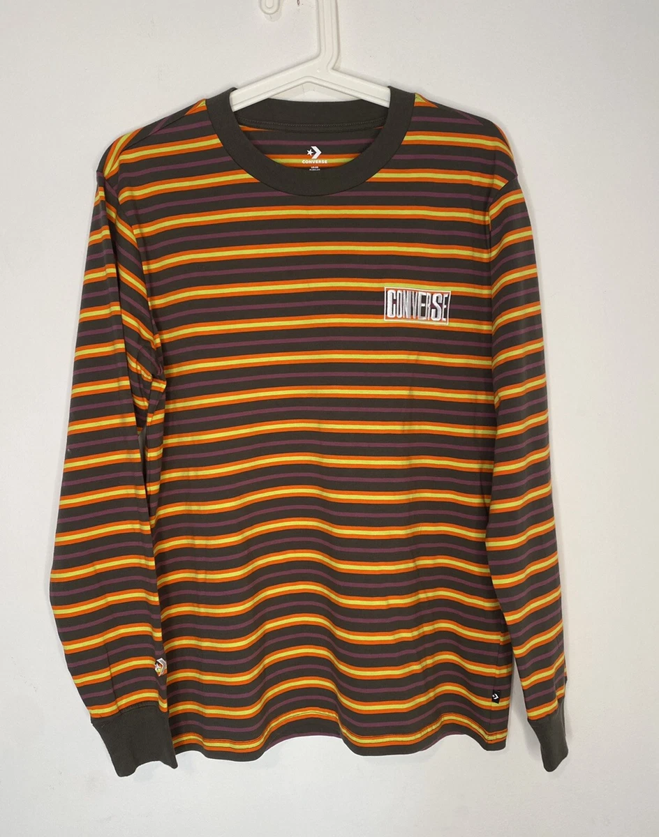 Converse long sleeve t shirt clearance mens