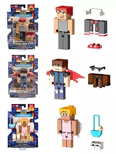 New minecraft figures sales
