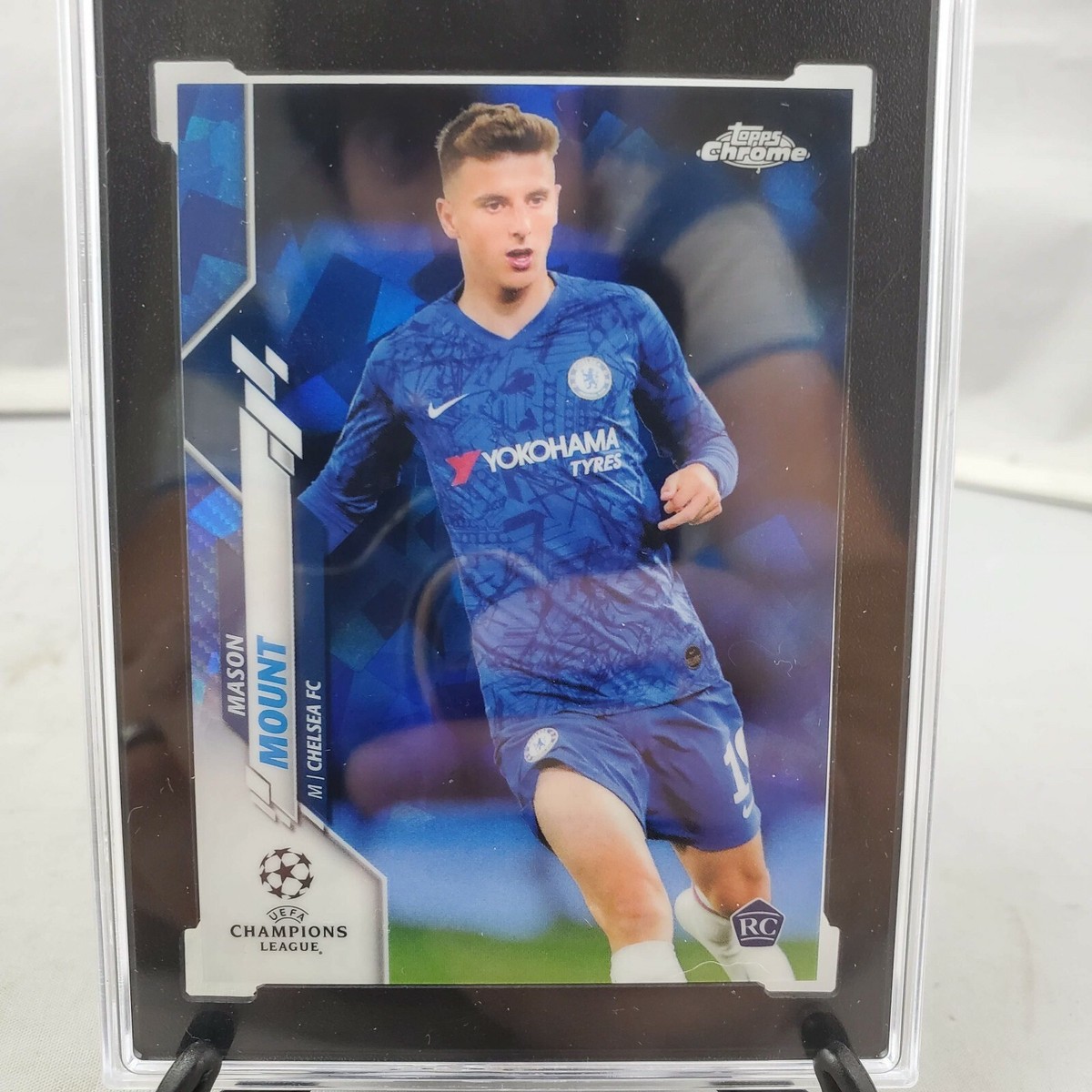 2019-20 Topps Chrome #30 Mason Mount Sapphire UEFA RC Rookie Card