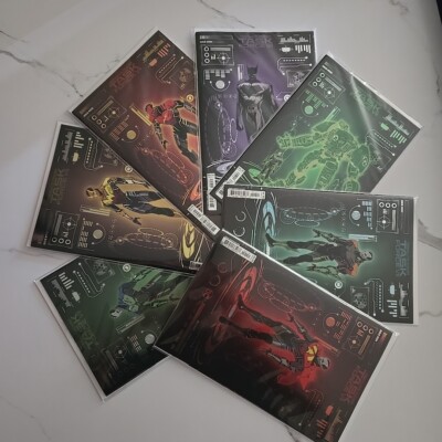 Absolute Power: Task Force VII #1-7 Dan Mora Foil Variants (Complete Set)