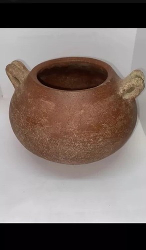 Handmade Antique Mayan Collectible Guatemala Pottery Bowl 4x5.5