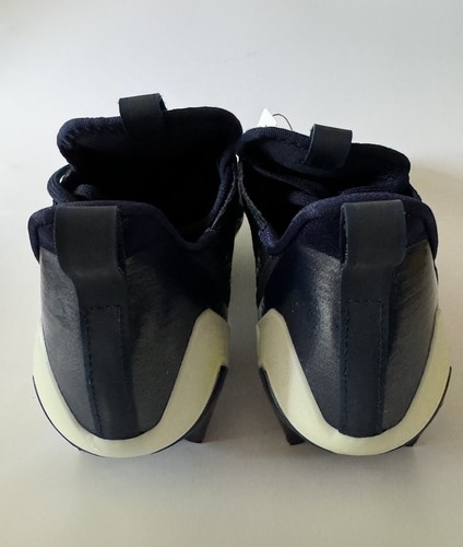 adidas Mens 10.5 ADIZERO Low Top Football Cleats Team Navy Blue/White HR1604 NEW - Picture 5 of 8