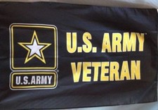 3X5 US Army Veteran Flag Premium Retired Banner FAST USA SHIPPING 100D