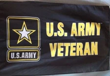 3X5 US Army Veteran Flag Premium Retired Banner FAST USA SHIPPING 100D