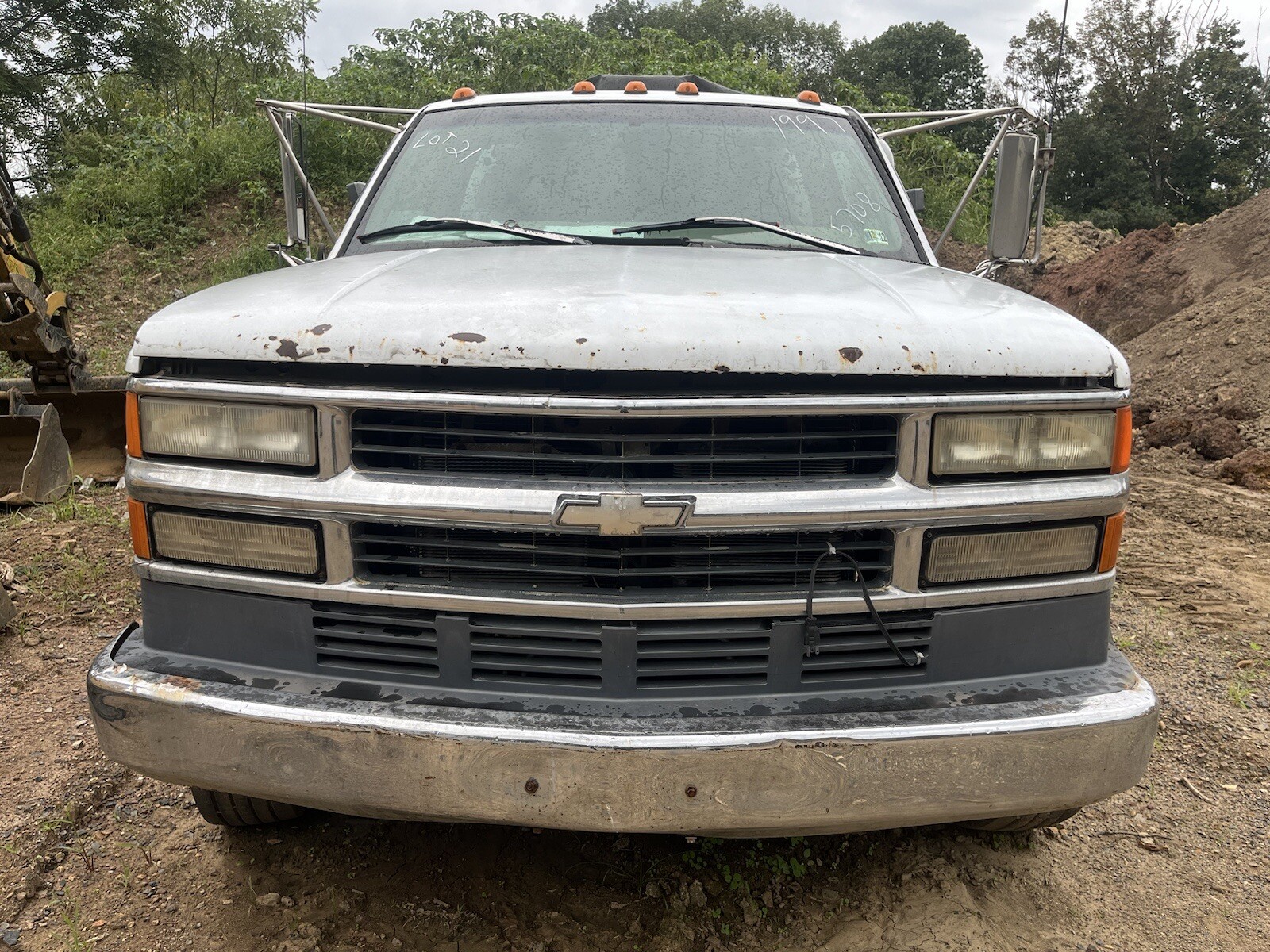 1997 GMC 3500 HD 6.5L Turbo Diesel Dually w/ Reading Utility Body Parts