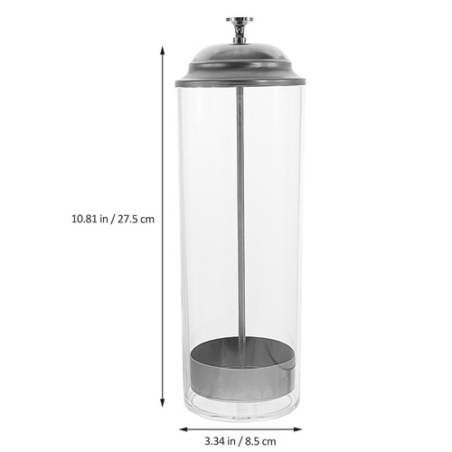 Straw Barrel Dispenser Holder Storage Organizer Straws Container - Picture 4 of 11
