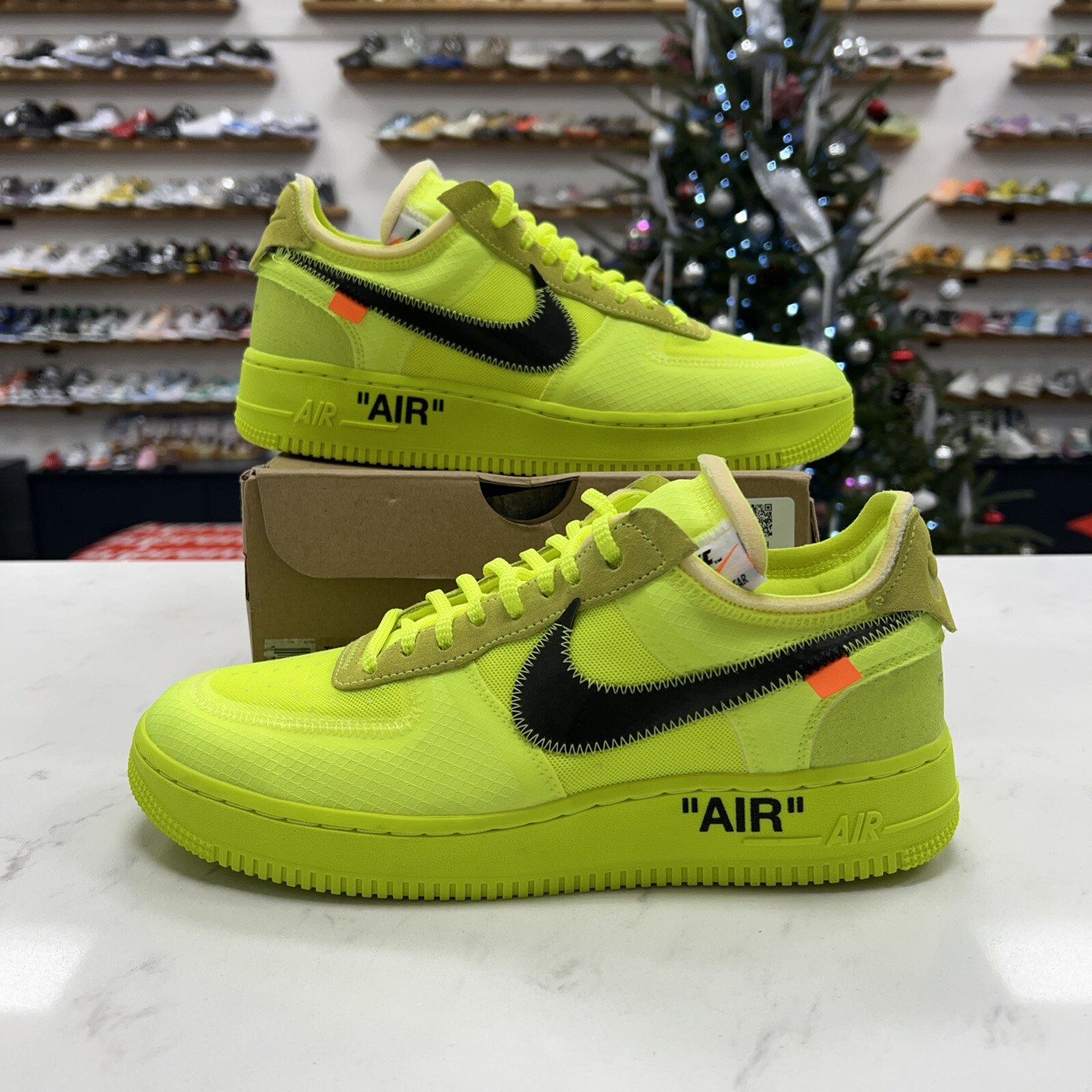 OFF WHITE X NIKE Taglia 9 5 Nike Off White x Air Force 1 Low Volt