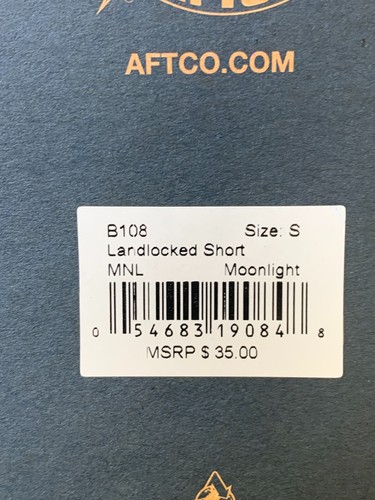 AFTCO Fishing Shorts Youth Small ~ Landlocked Blue Moonlight Outdoor NWT - Picture 4 of 11