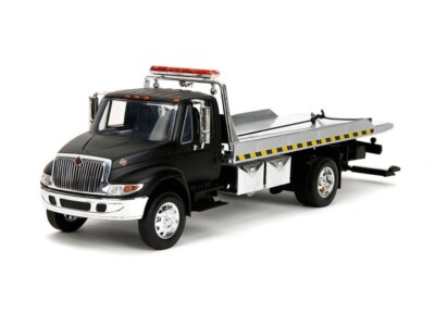 International DuraStar 4400 Flat Bed   Diecast 1:24 Scale Model - Jada 35851