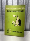 Mathematical Recreations by Kraitchik, Maurice 2nd revised edition 1953