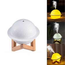 Luftbefeuchter Rauch Lampe Luna Licht LED Aromatherapie Diffusor Aromen 200ML
