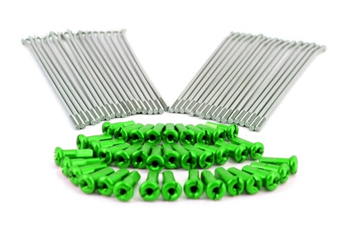 2.15*19" Stainless Steel Spokes Nipples Kit For KAWASAKI KX250F KXF450 2007-2022 - Picture 6 of 8