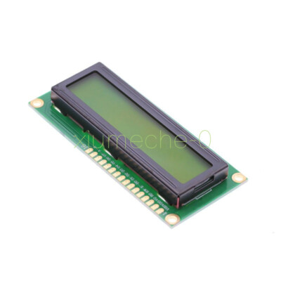 1602 162 16x2 Character LCD Display Module HD44780 Controller Yellow Blacklight