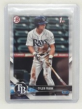 Tyler Frank 2018 Bowman Draft Baseball - 1st #BD-156 - Tampa Bay Rays