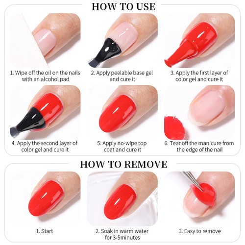 BORN PRETTY Peel Off Base Gel Nail Art UV Led Gel Polish No Need Remover | eBay BORN PRETTY Peel Off Base Gel Nail Art UV Led Gel Polish No Need Remover | eBay