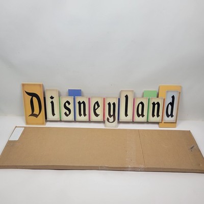 Disney Parks Disneyland Sign Marquee Wall Decor