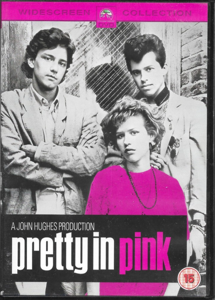 Pretty In Pink DVD Molly Ringwald, Harry Dean Stanton, James Spader, Annie Potts