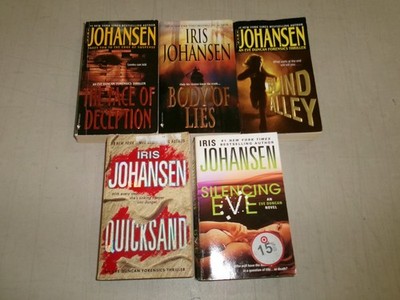 Even Duncan Series by Iris Johansen (8 From Series-Titles Below) Lot 7809