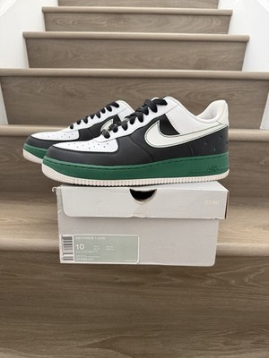 2007 Nike Air Force 1 Low Pine Green/Black/White 317295-011 Men s Size 10 Rare