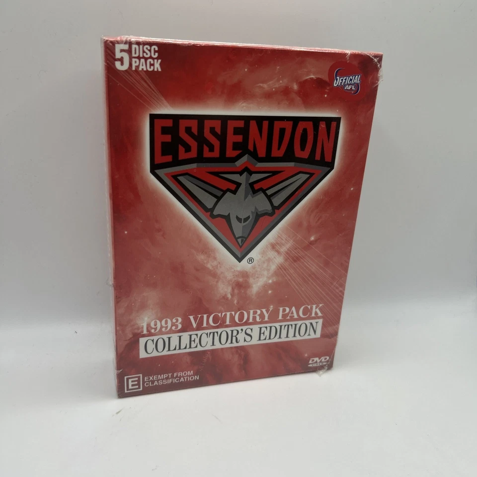 AFL Essendon Bombers 1993 Victory Pack + Great Thrashings, Brand New And Sealed - Image 2 of 4