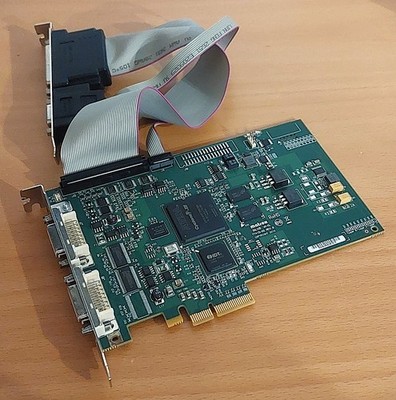 Matrox PCIe Karte SOL2MEVCLBL Frame Grabber SOLIOS - TOP - Ansehen Funktioniert!