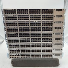 LOT OF 9 Cisco WS-C3850-48P-S Catalyst 3850 48 PoE Switch