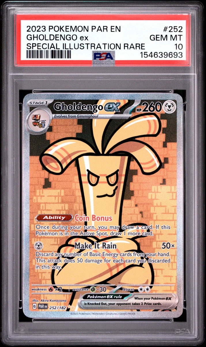 Gholdengo Ex 252/182 SV04: Paradox Rift for sale | eBay