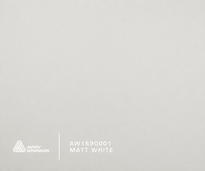 AVERY DENNISON SWF MATT WEISS SUPREME WRAP FOLIE / LIEFERUNG AM NÄCHSTEN TAG