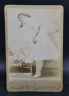 Antique Freak Side Show Circus Champion Fat Girl Cabinet Card Photo Marie Lill — photo 1