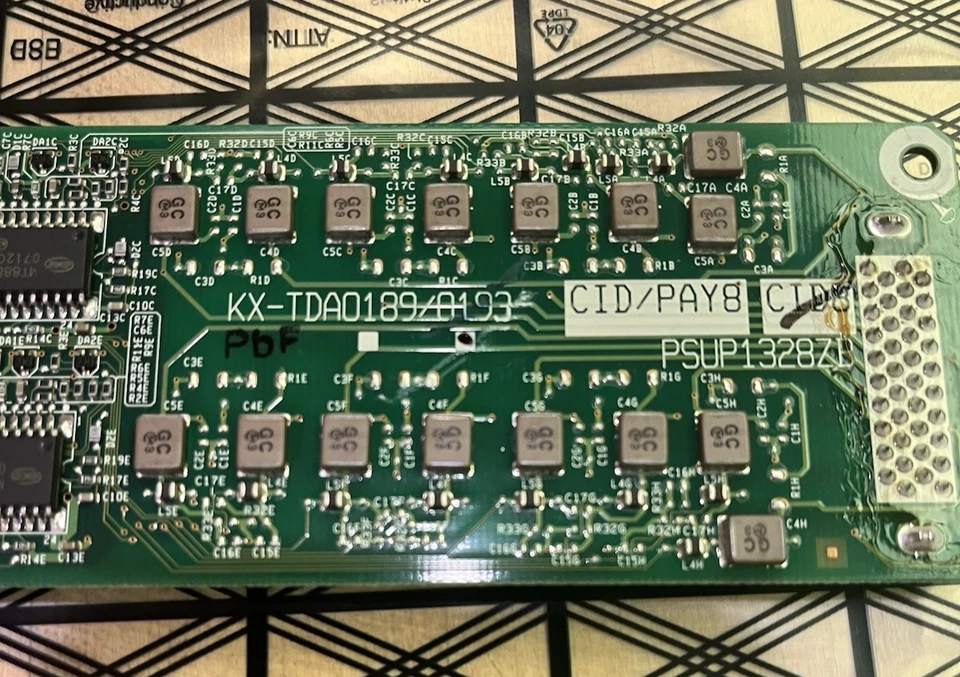 Panasonic KX-TDA 100 & 200 KX-TDA0193 CID8 8 Port analog Trunk Caller ID Card - Image 2 of 4