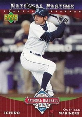 2006 Upper Deck National Baseball Card Day National Pastime #IS Ichiro Suzuki