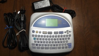 Casio CW-75 CD DVD Disc Title Printer