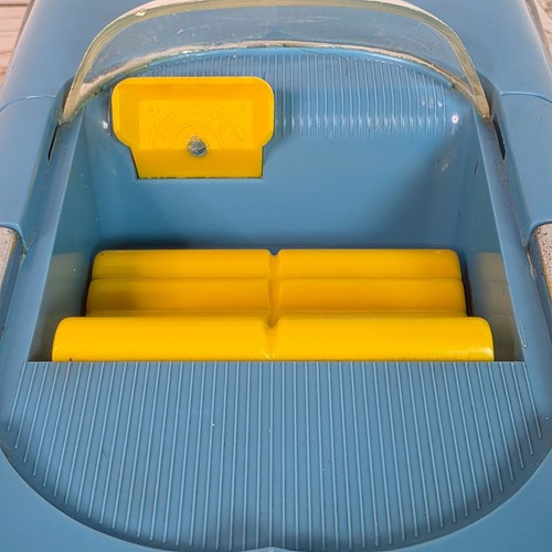 Vintage 1950s Mattel Friction Futuristic Light Blue Dream Car - Picture 10 of 23