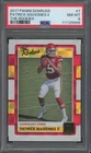 2017 Panini Donruss The Rookies #7 Patrick Mahomes II RC Rookie NM-MT PSA 8