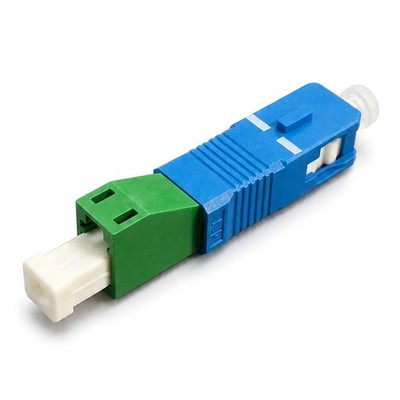 Glasfaser LWL - Adapter LC/APC Buchse - SC/UPC Stecker Simplex Singlemode 1 Fach