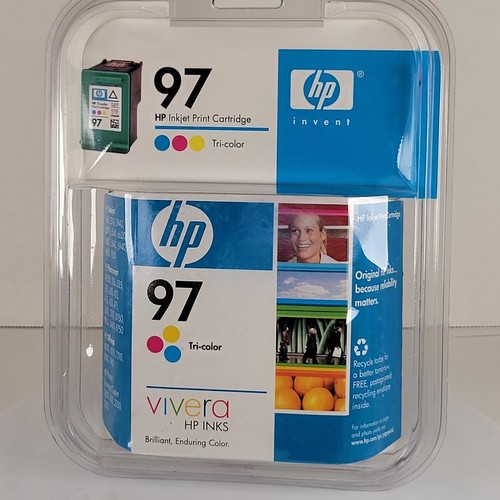 HP 97 Trójkolorowy wkład atramentowy C9363WN Nowy zapieczętowany oryginalny wygasły atrament do drukarki - Zdjęcie 5 z 11