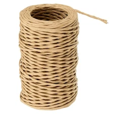 164ft Floral Bind Wire Wrap Twine 2mm Florist Wire Wrapping Binding Wire Khaki