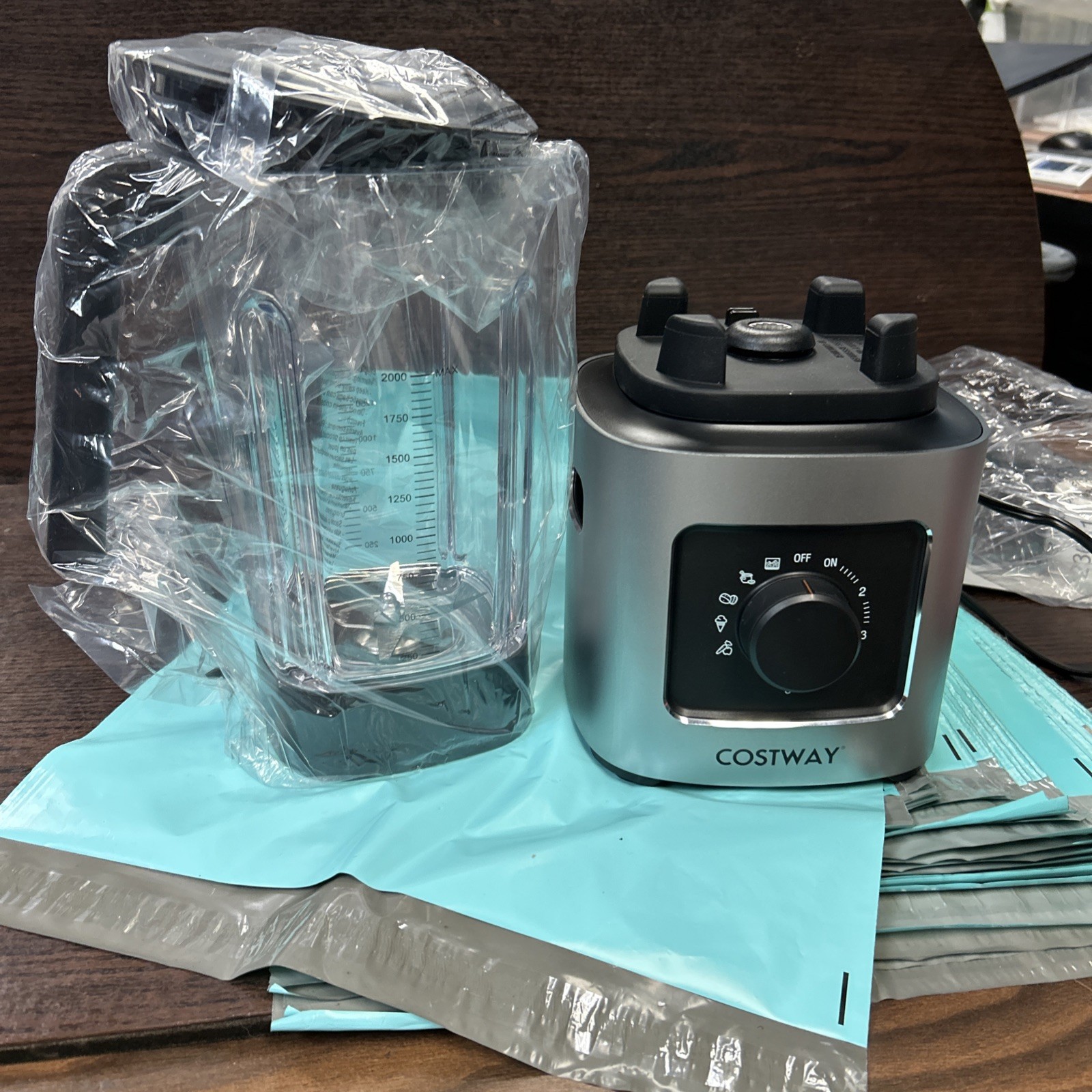Costway 2L Juicer Blender Countertop Commercial Professional