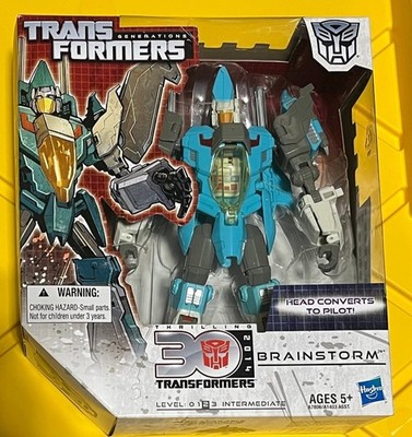 Hasbro Transformers Generations Thrilling 30 Voyager Brainstorm new in box