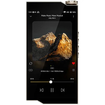 【unopened】HiBy RS8 II Digital Audio Player Gold High Resolution Audio Plus