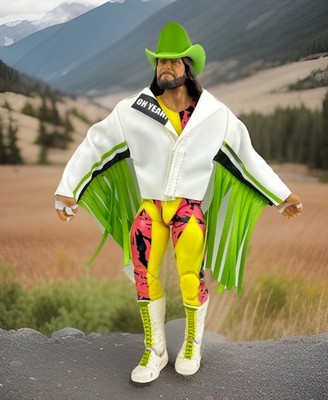 WWE Ultimate Edition Series 8 Macho Man Randy Savage GVC14 Loose Figure Toy SF1