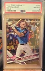 2017 Topps Update Series - Home Run Derby Aaron Judge #US1 Gold /2017 (RC) PSA 8