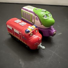 Chuggington Wooden Railway Train Koko  Wilson 2 Pc