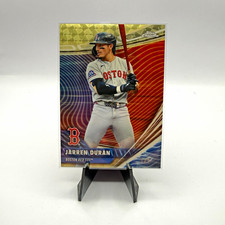 Marketplace image: Topps 2026 Chrome Baseball Chrome Rivals Superfractor Jarren Duran RVA-20