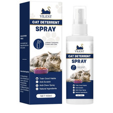 Cat Deterrent Spray - White pack of two