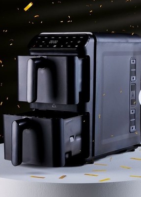 Ambiano Double Stack Air Fryer, 220-240V, 50/60Hz, 2460W   